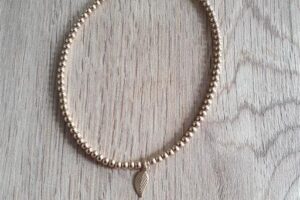 gouden enkelbandje