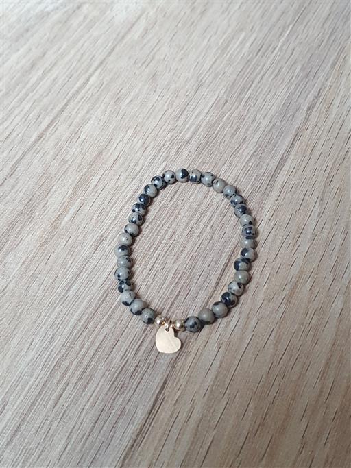 Gouden armband met hart
