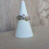 zilveren ring met gouden of zilveren smiley