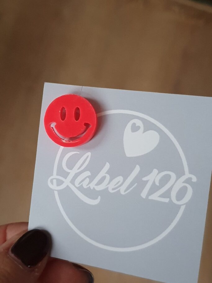 smiley pin